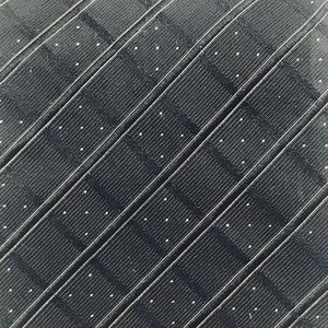 HARRY & SONS RIBBED STRIPED PATTERN TIE